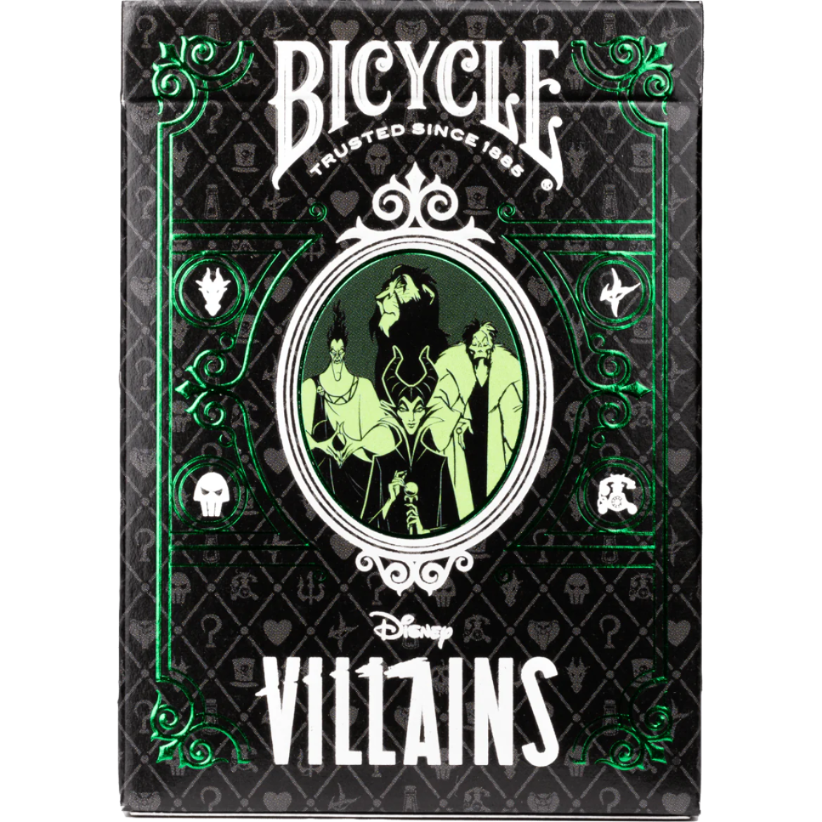 Bicycle Disney Villains - Green