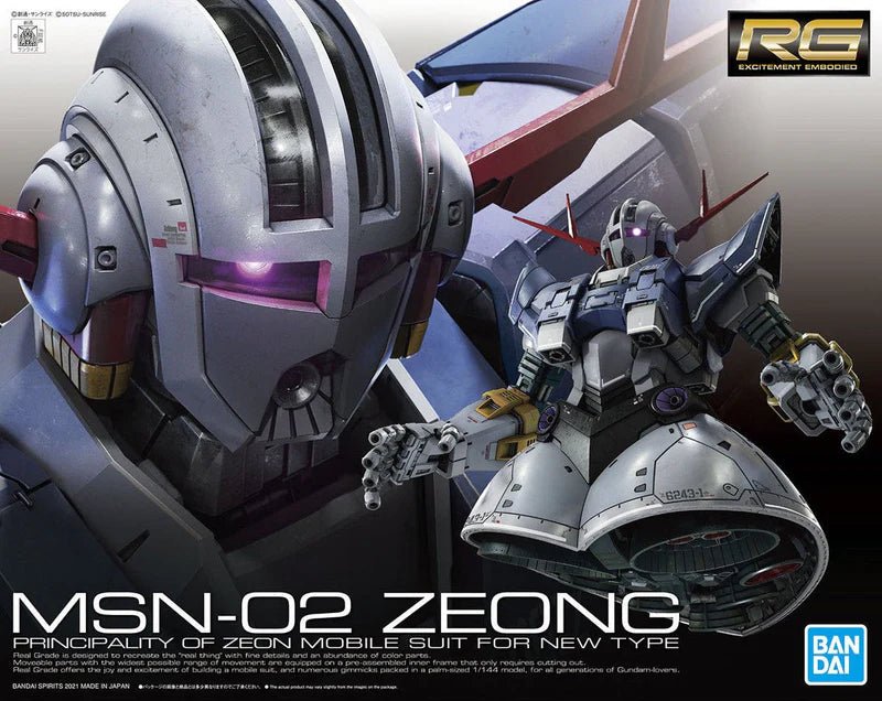 1/144 RG MSN - 02 Zeong - Hobby Corner Egypt