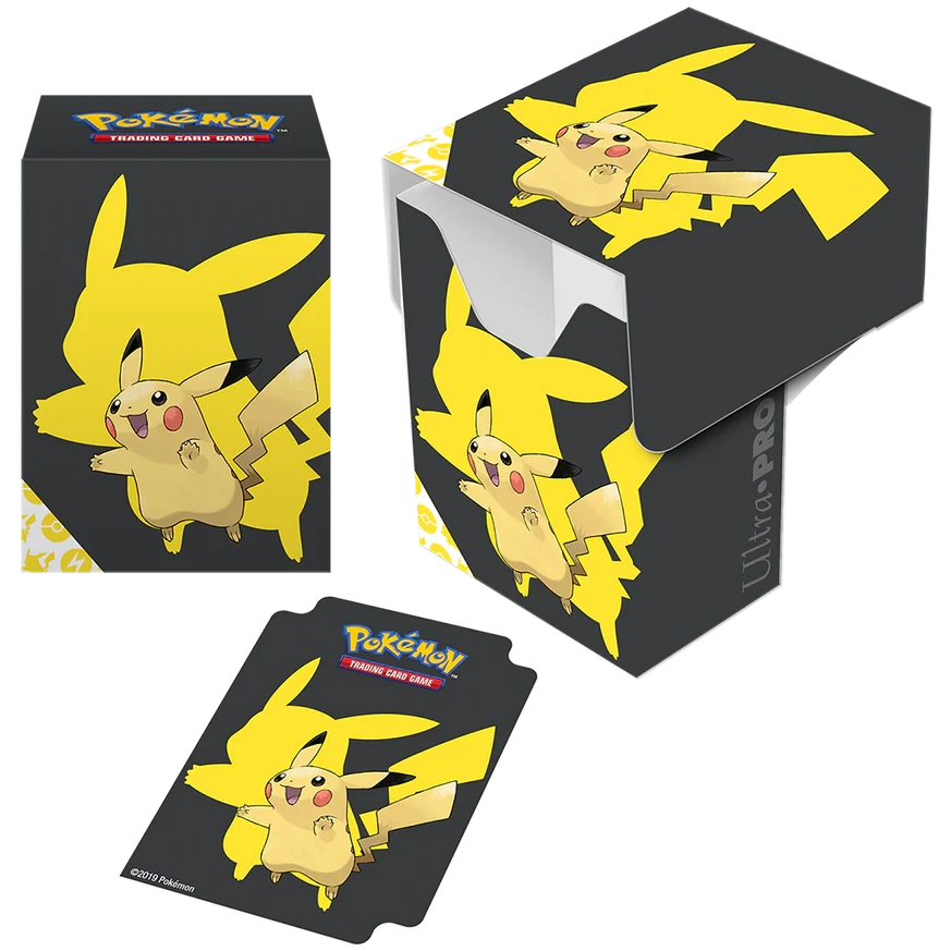 Ultra Pro Deck Box - 80+ Pikachu