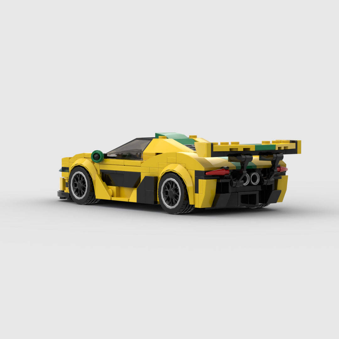 McLaren P1 GTR - Yellow Green