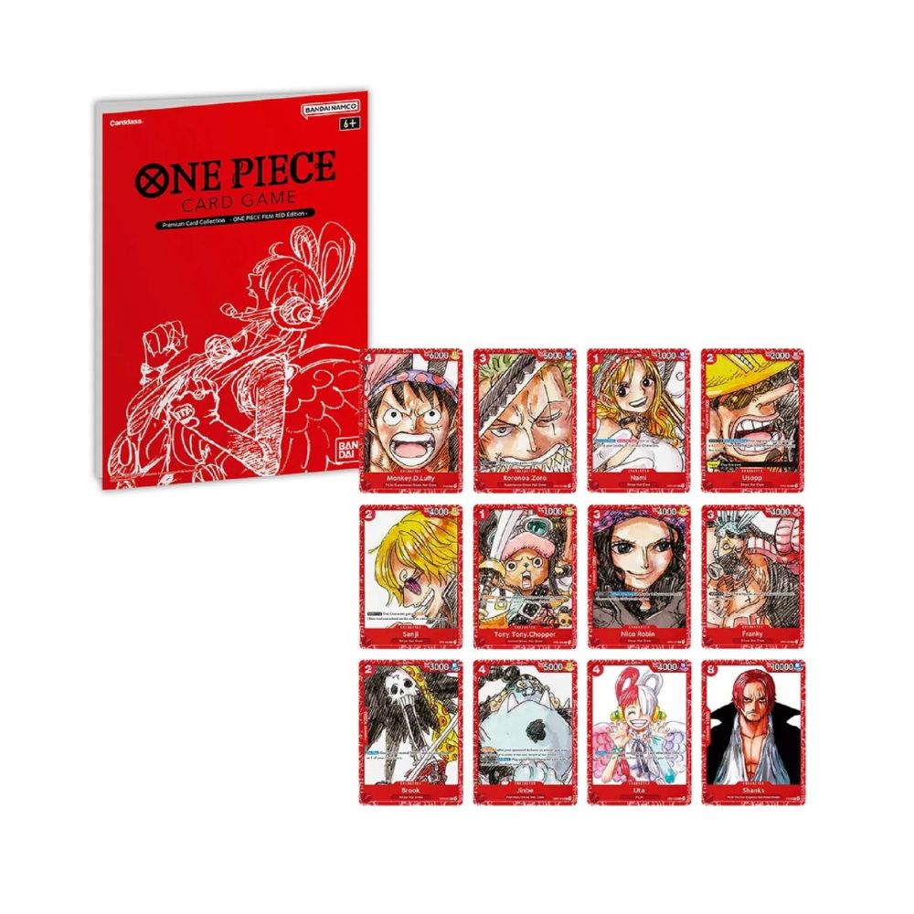 One Piece - Premium Card Collection - Film Red Edition Folder Binder Limited Edition