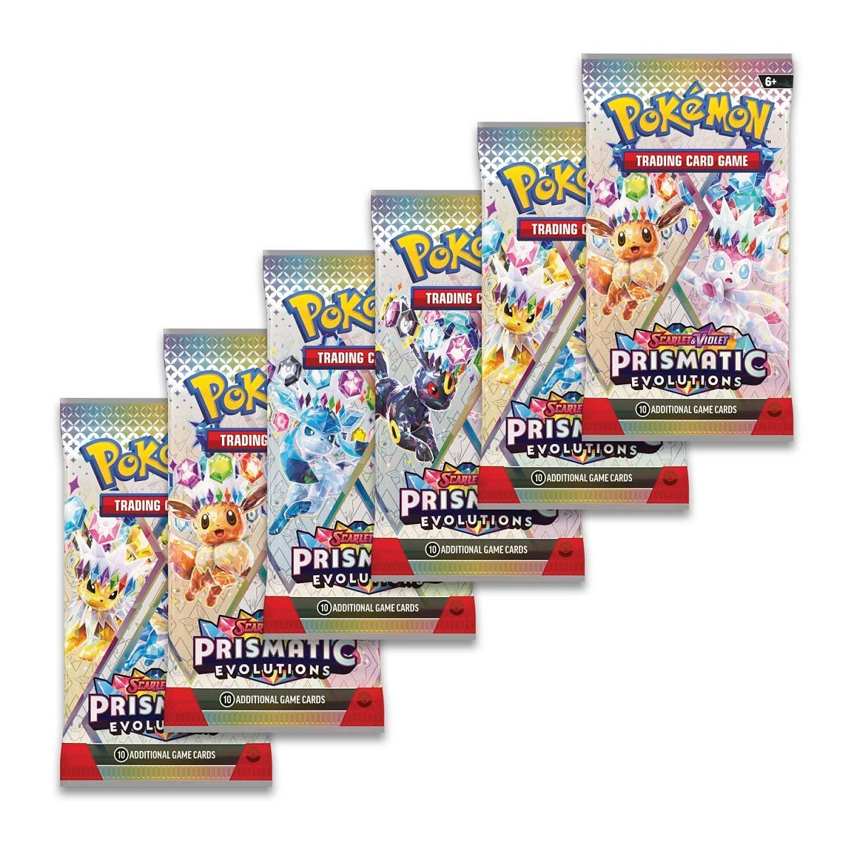 Scarlet & Violet-Prismatic Evolutions - Booster Bundle (6 Packs)