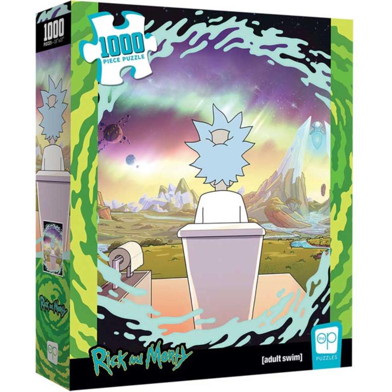 Jigsaw Puzzle: Rick and Morty - Shy Pooper (1000 Pieces)