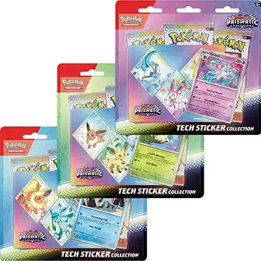 Scarlet & Violet -Prismatic Evolutions - Tech Sticker Collection (Random)