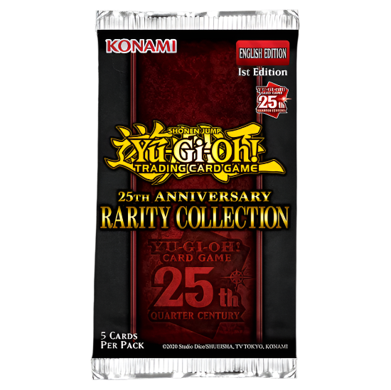 25th Anniversary Rarity Collection - Booster Pack