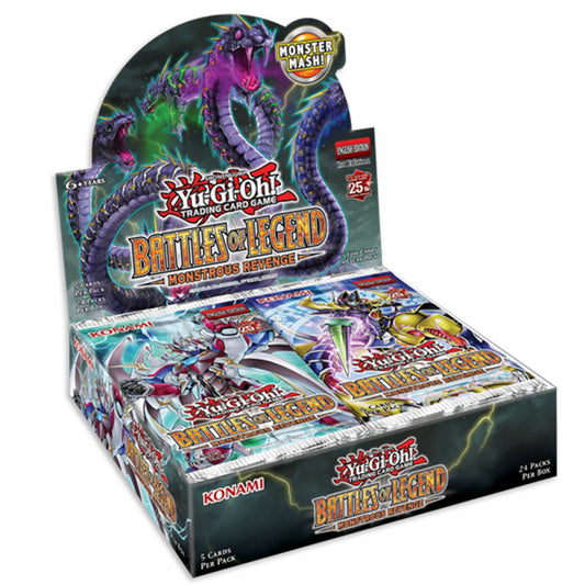 Battles of Legend: Monstrous Revenge - Booster Box (24 packs) - Hobby Corner Egypt