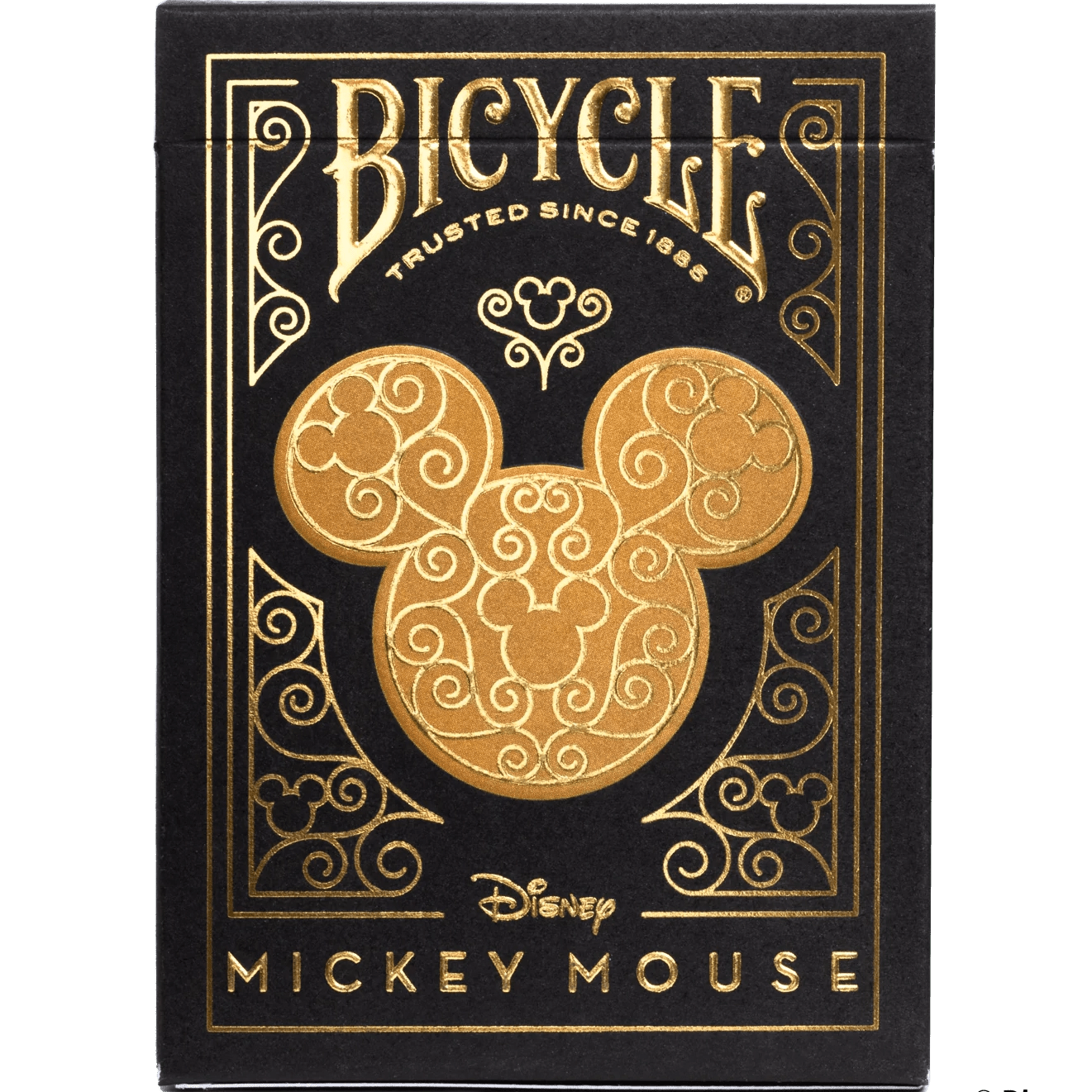 Bicycle Disney Mickey Mouse - Black & Gold - Hobby Corner Egypt