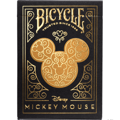 Bicycle Disney Mickey Mouse - Black & Gold - Hobby Corner Egypt