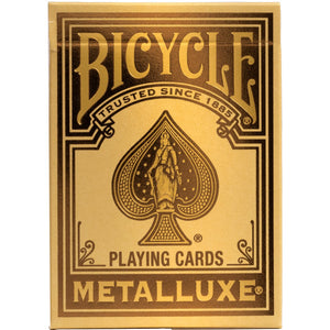 Bicycle Metalluxe - Gold Foil - Hobby Corner Egypt
