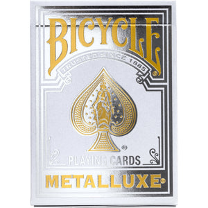 Bicycle Metalluxe - Silver Foil - Hobby Corner Egypt