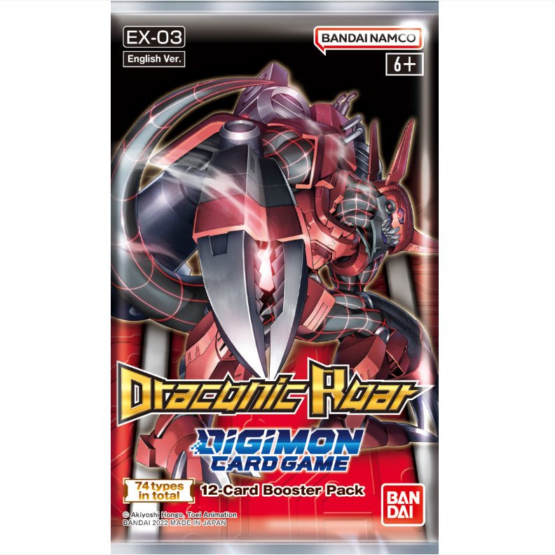 Draconic Roar EX03 - Booster Pack - Hobby Corner Egypt