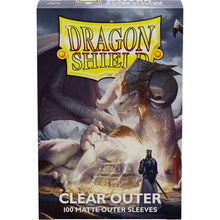 Load image into Gallery viewer, Dragon Shield Outer Standard Sleeves - Clear Matte - Hobby Corner Egypt
