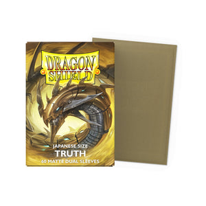 Dragon Shield Small Sleeves - Matte Dual (60) - Hobby Corner Egypt