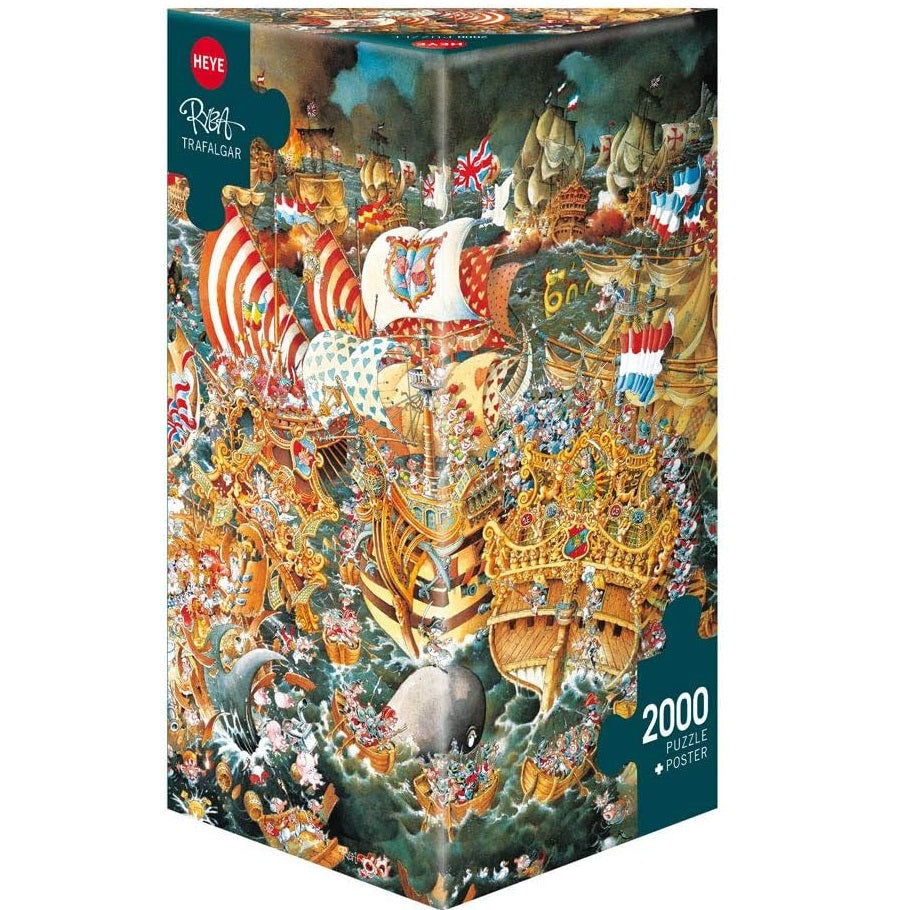 Jigsaw Triangle Puzzle: Ryba, Trafalgar (2000 Pieces)