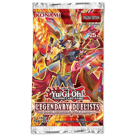 Legendary Duelists: Soulburning Volcano - Booster Pack - Hobby Corner Egypt