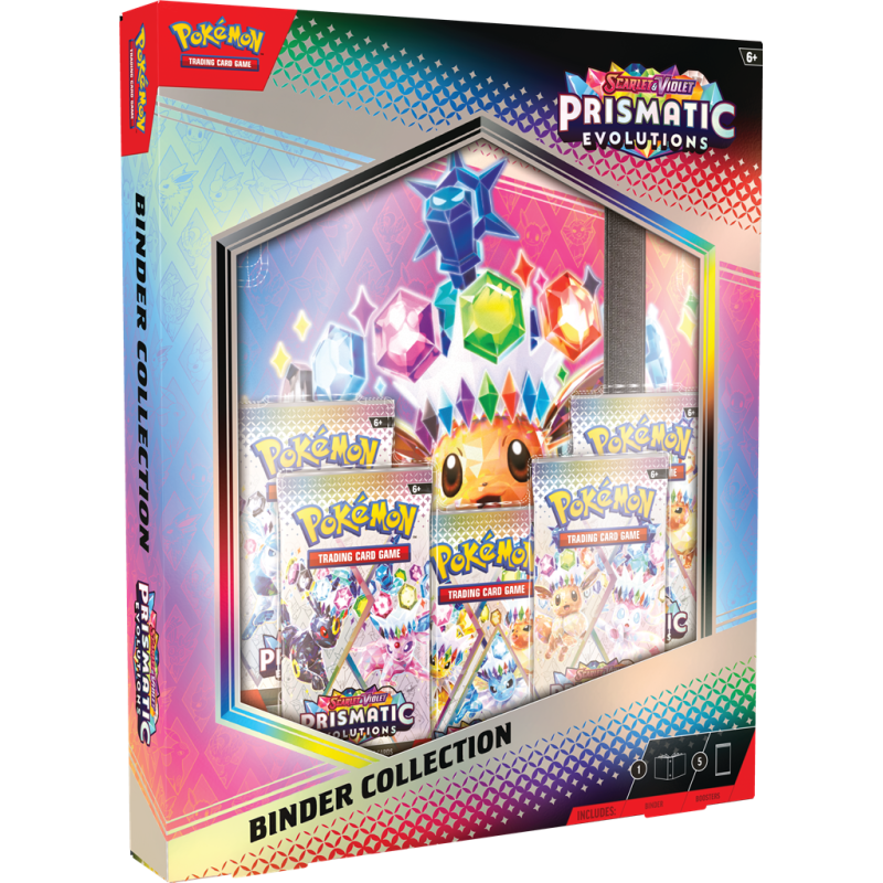 Scarlet & Violet -Prismatic Evolutions - Binder Collection