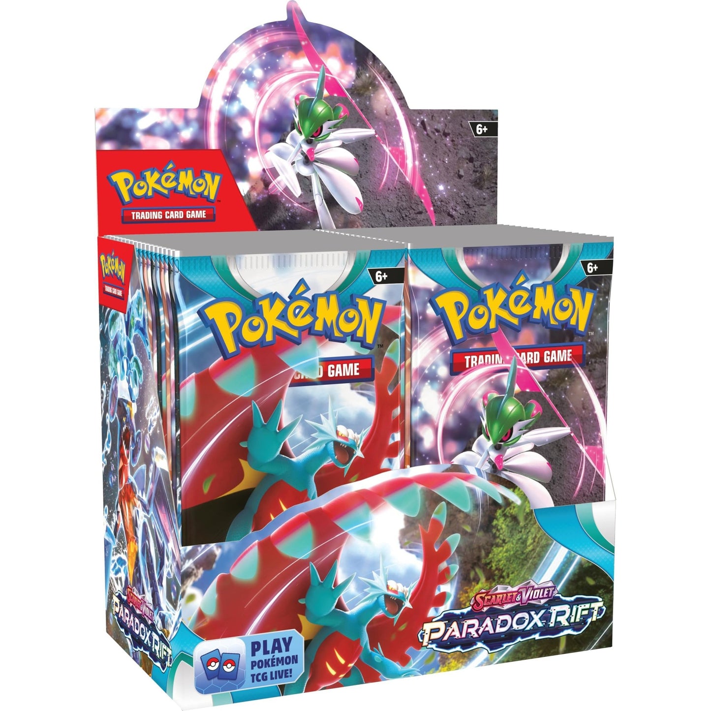 Scarlet & Violet - Paradox Rift Booster Box (36 Packs) - Hobby Corner Egypt