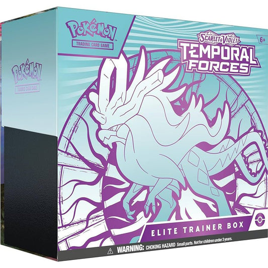 Scarlet & Violet - Temporal Forces - Elite Trainer Box (Walking Wake) - Hobby Corner Egypt