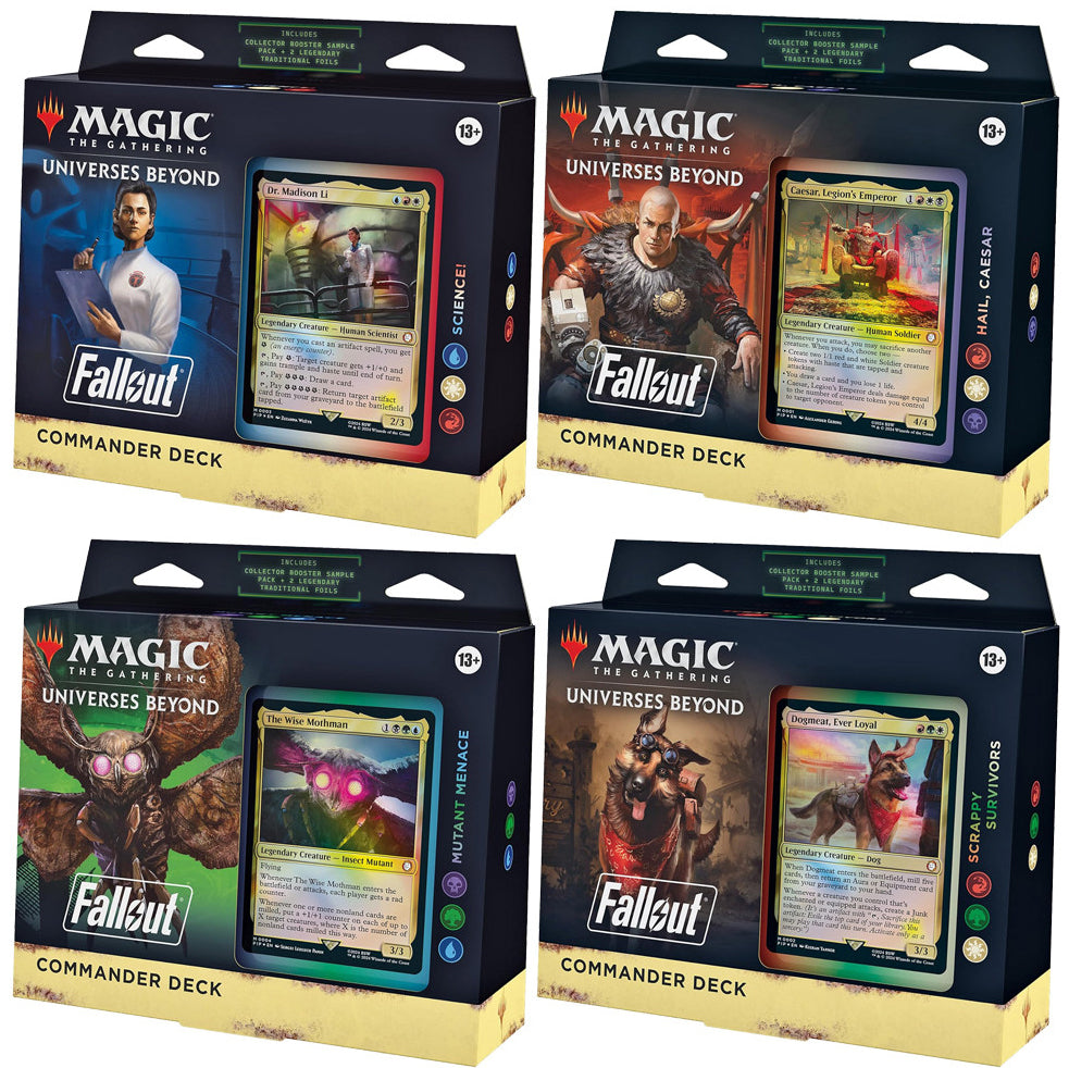 Universes Beyond - Fallout - Commander Decks